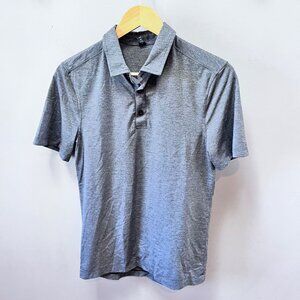 Lululemon Men's‎ Short Sleeve Gray Polo Golf Shirt- sz. XS